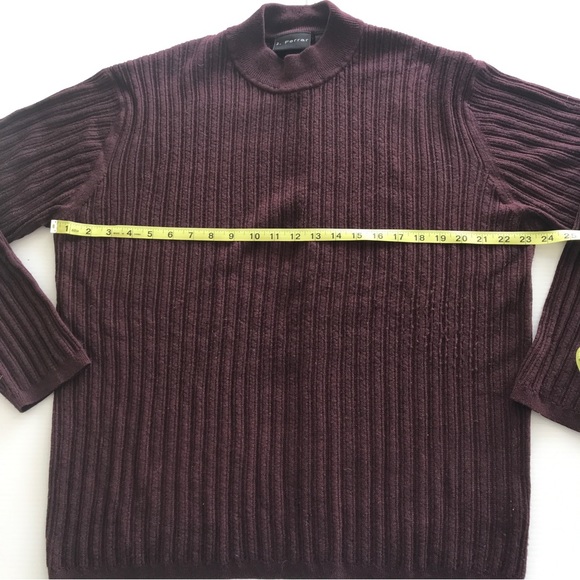 J. Ferrar men’s sweater Merino wool 100% size L Excellent condition - Picture 2 of 7